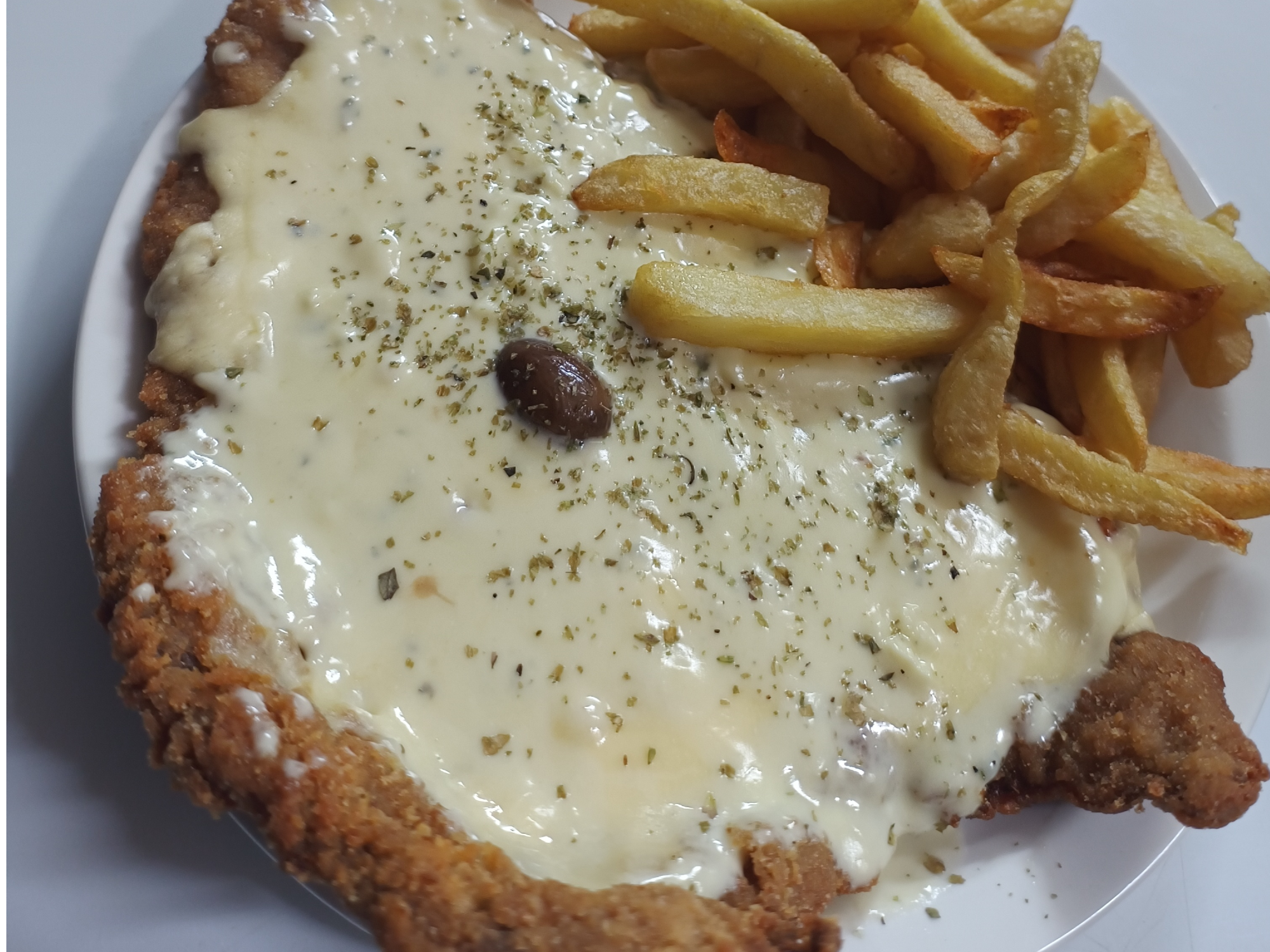 Milanesa al Roquefort