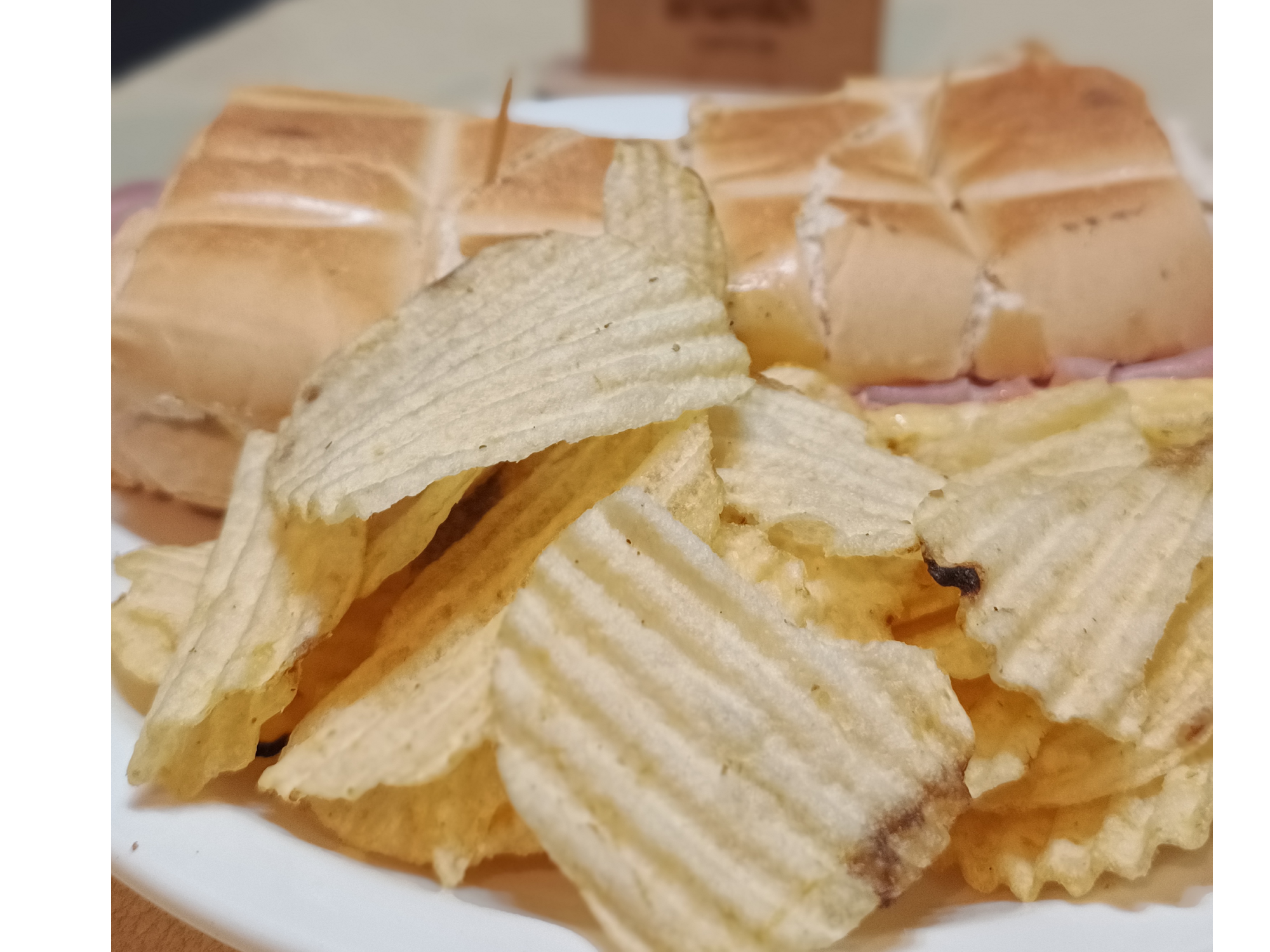 Tostado de jamón y queso