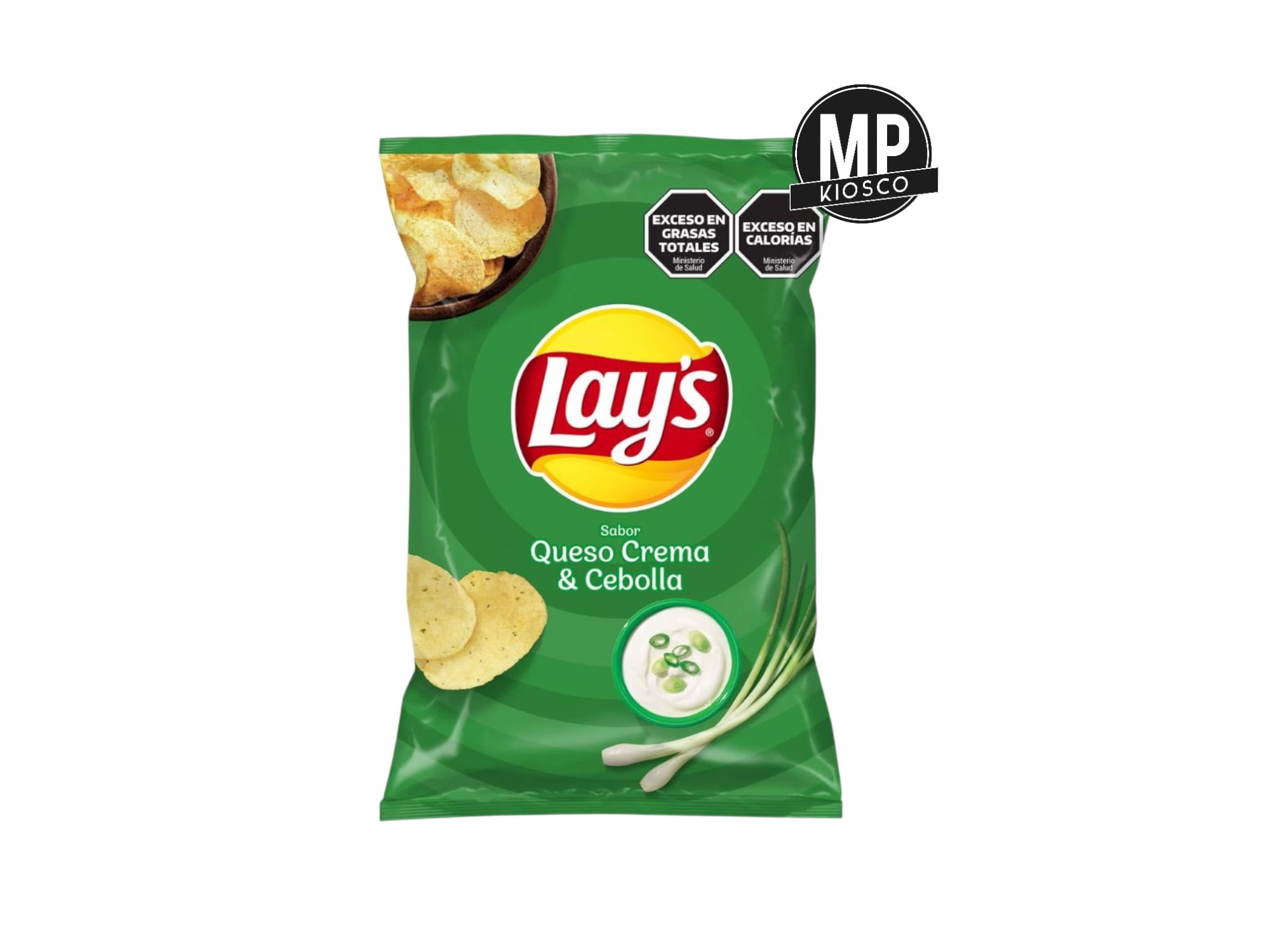 Lays Queso Crema y Cebolla 77 Grs