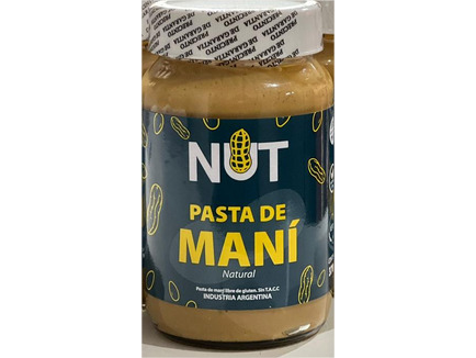 PASTA DE MANÍ NUT 350GR- SIN TACC