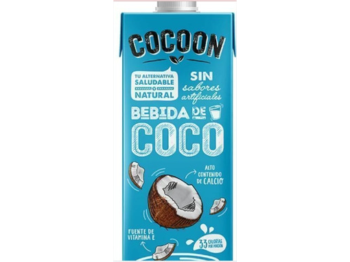 LECHE DE COCO COCOON S/LACTOSA/S/TACC 1LTR