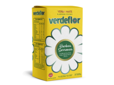 Yerba Mate "Verdeflor" Hierbas Serranas