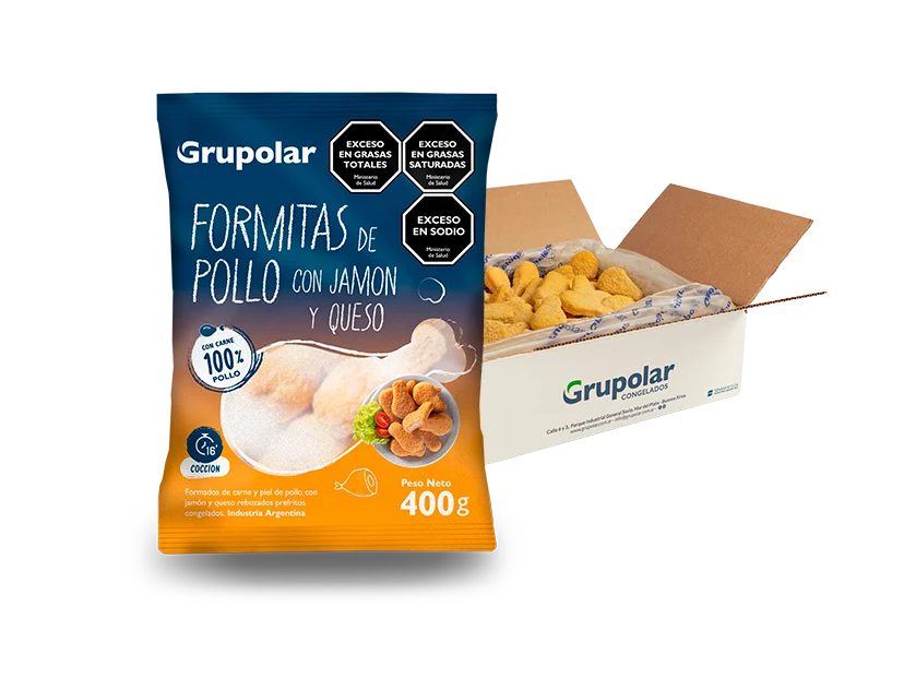 FORMITAS DE POLLO J/ Q - Grupolar - X6KG
