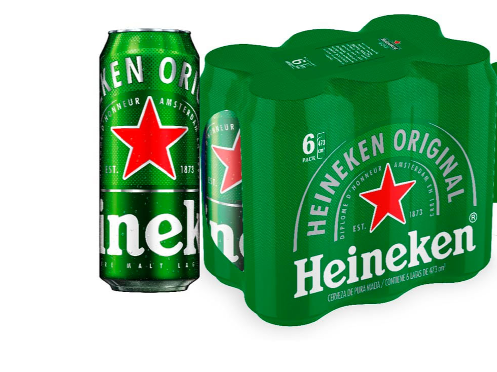 Cerveza heineken pack