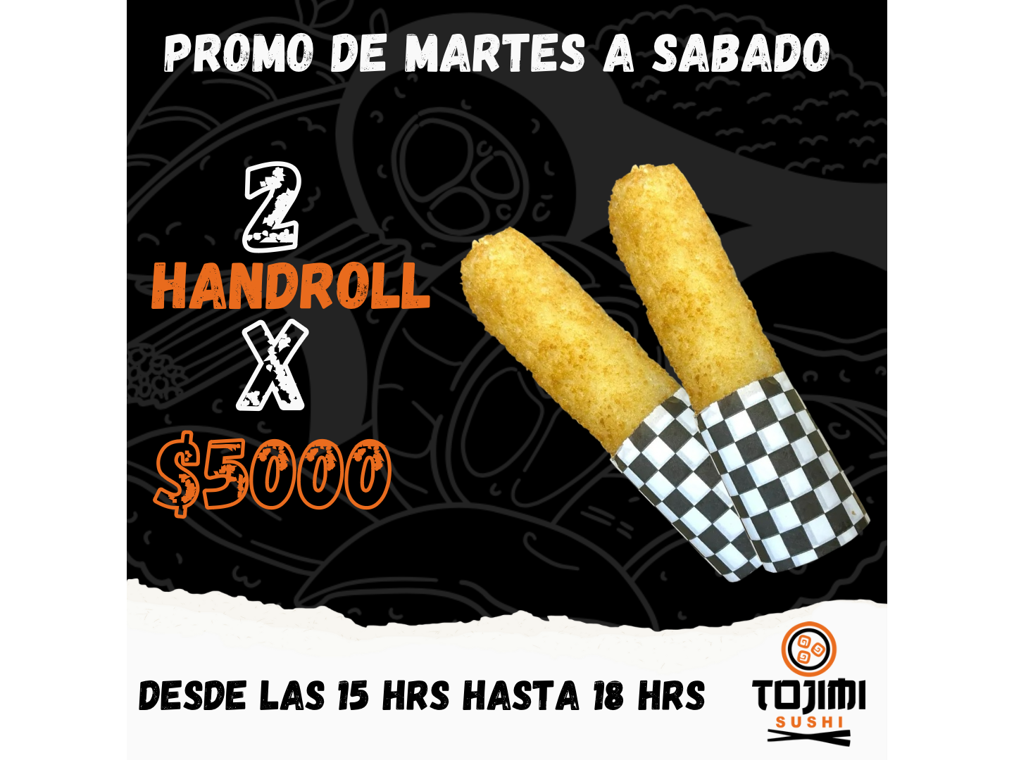 2 HANDROLLS PROMO