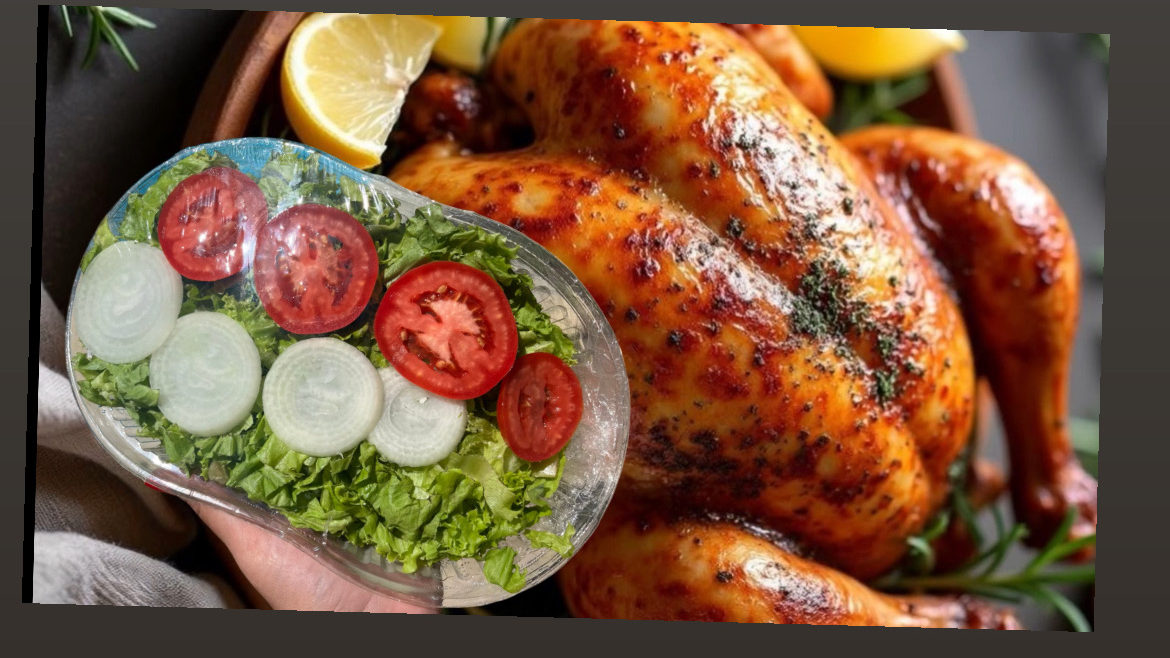 POLLO CON ENSALADA