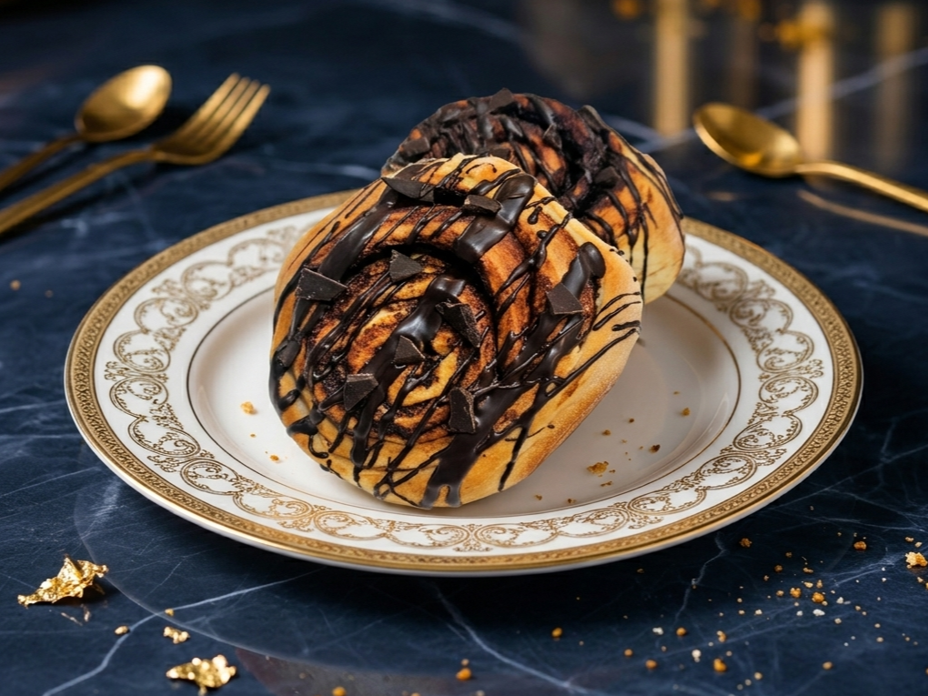 Rolls de Chocolate, caja x 6 unidades.
