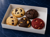 Caja de Cookies surtidas, caja de 5 unidades.