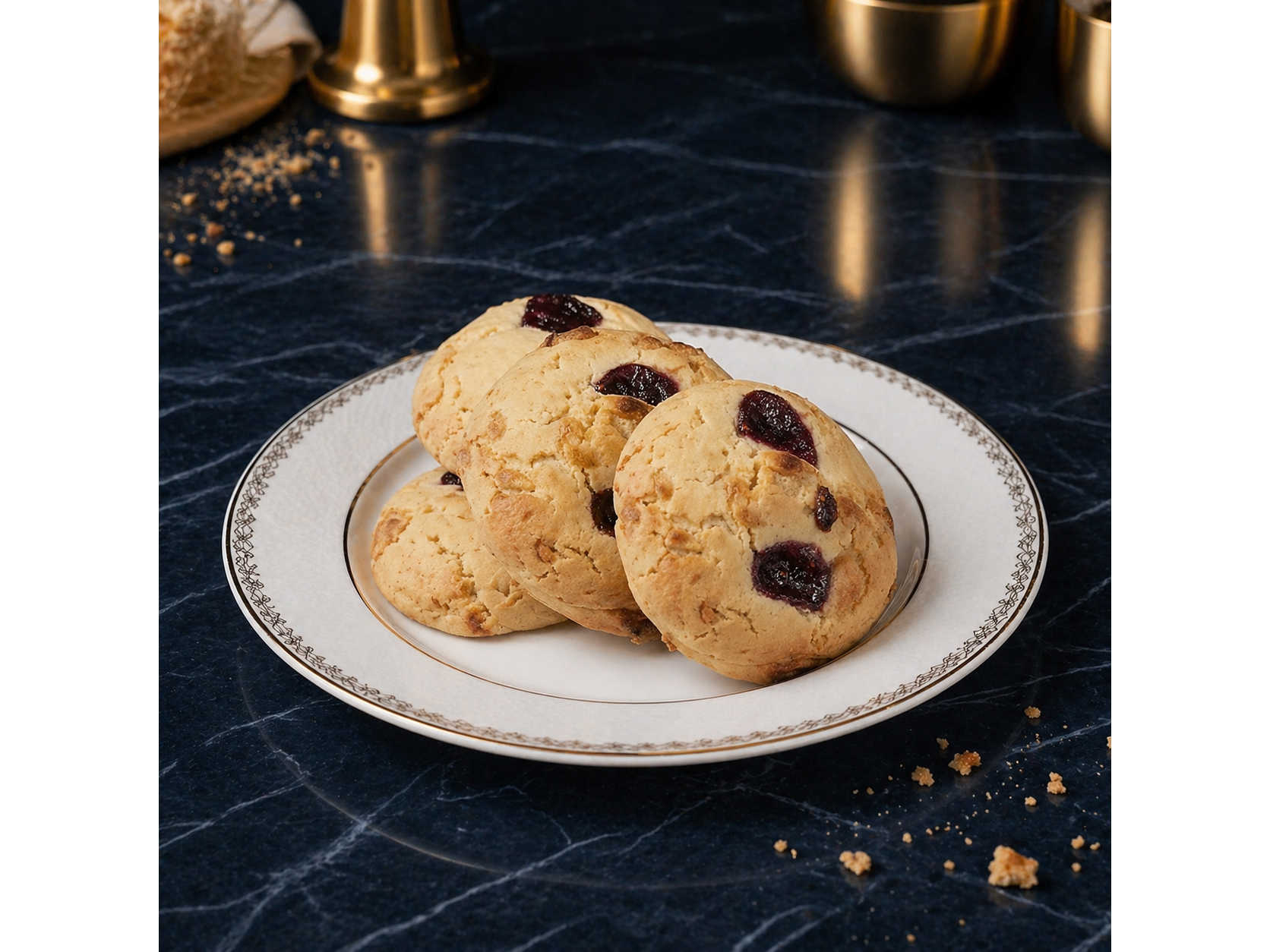 Cookie Nueva York de limón y Frutos Rojos, caja por 5 unidades. de Artesanatta