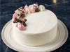 Torta frutilla con dulce de leche