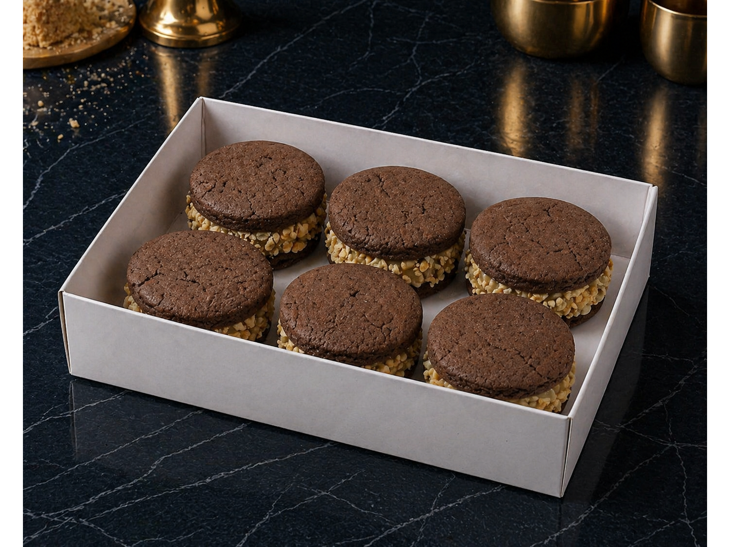 Alfajor de Cacao y Maní