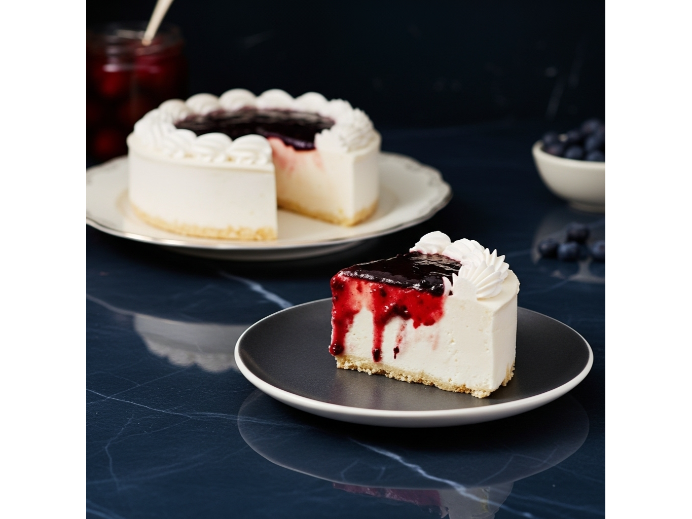 Cheesecake de Frutos Rojos.