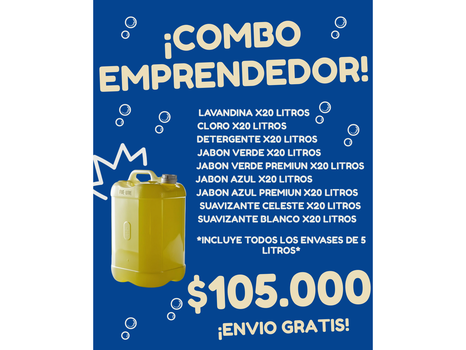 ¡Combo emprendedor!
