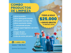 ¡COMBO DE LIMPIEZA + ENVIO GRATIS!