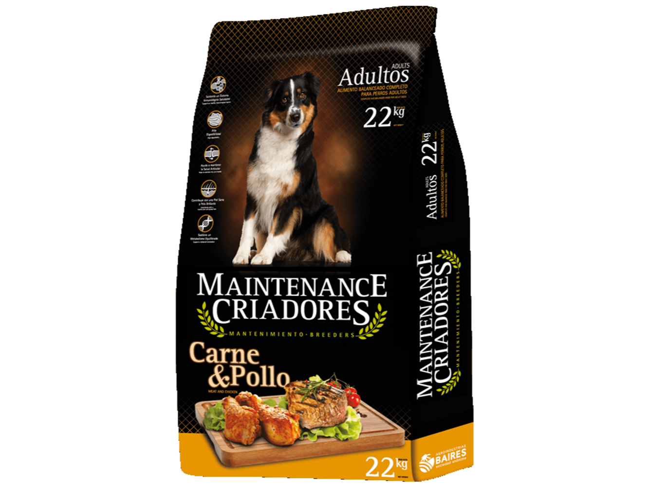 Mainteneince 22 kilos.