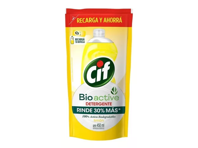 Cif sachet detergente 450 ml.