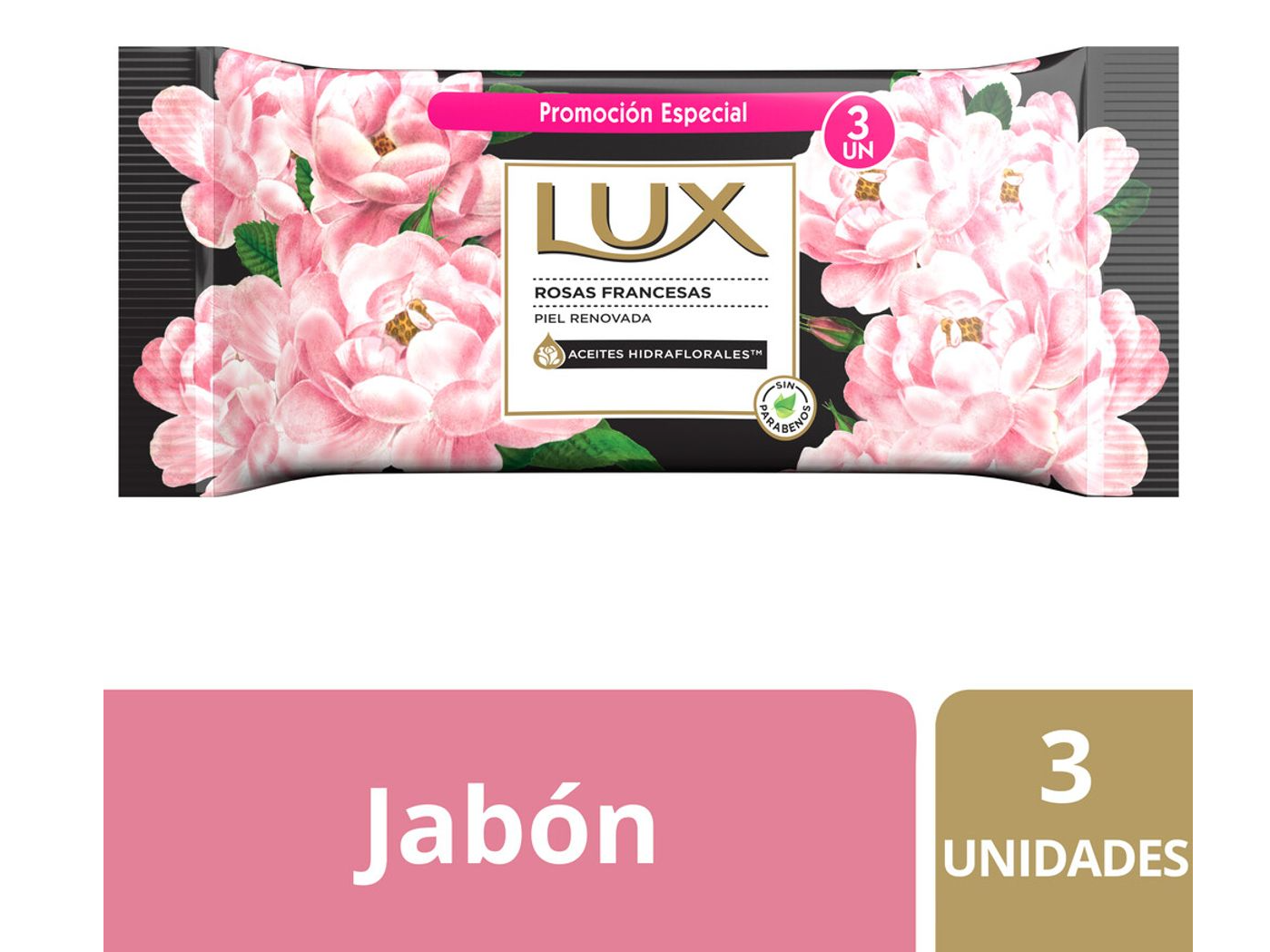 Jabón de tocador Lux x3