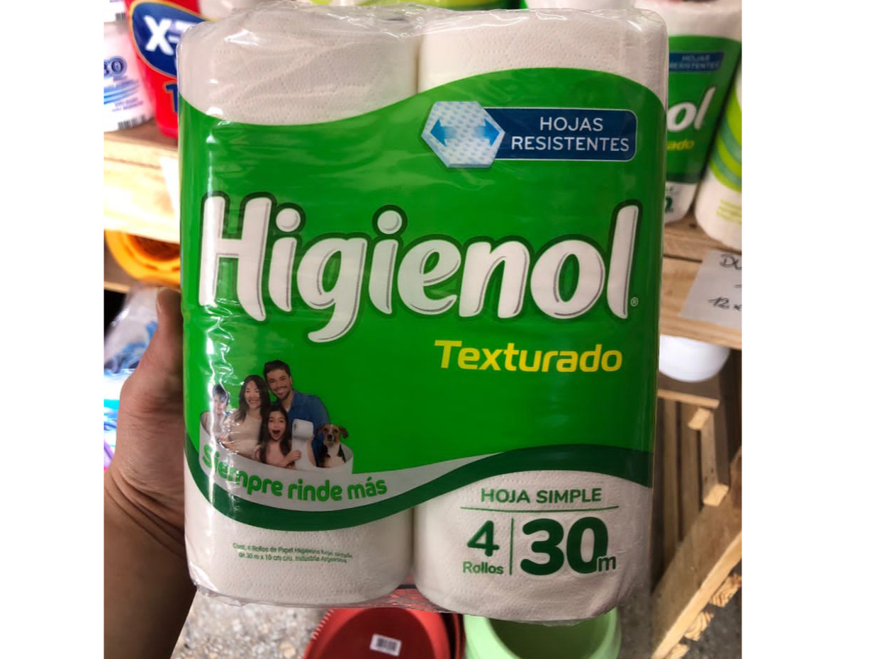 Higienol texturado