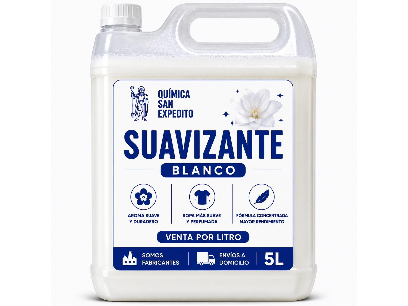 Suavizante blanco tipo Comfort