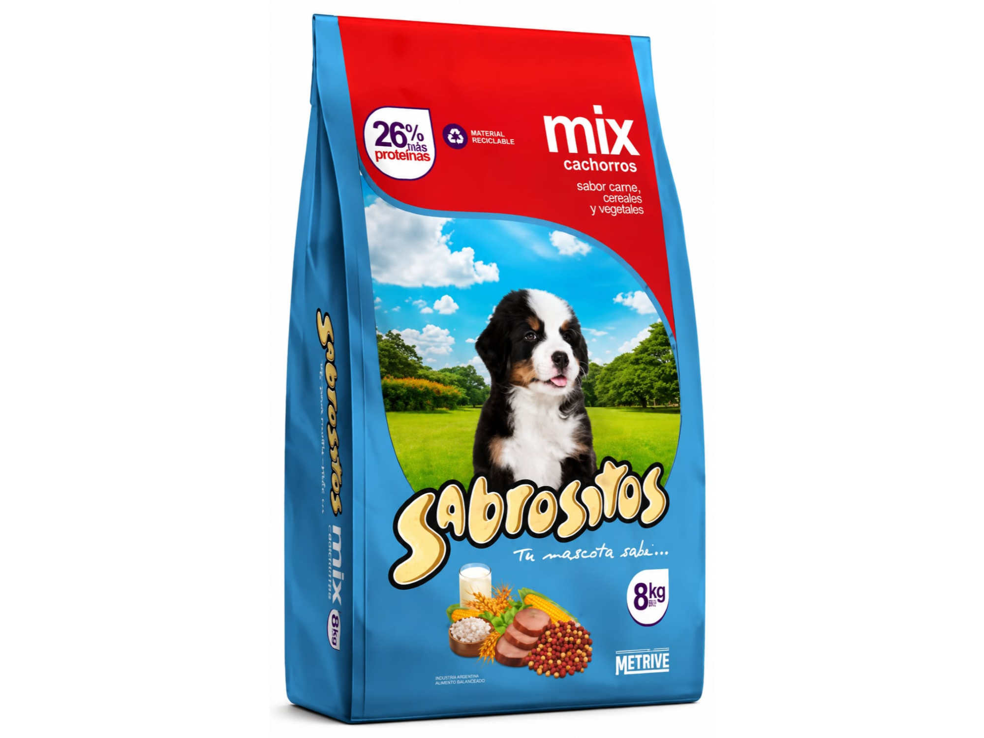 Sabrositos cachorros 8 kilos