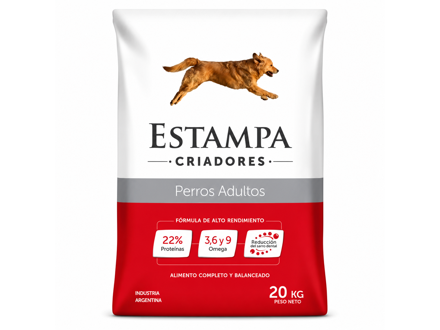 Estampa tradicional 20 kilos