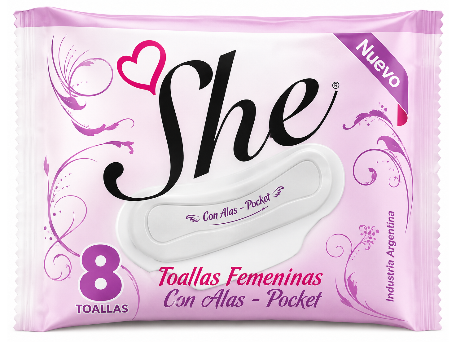 She toallitas pocket