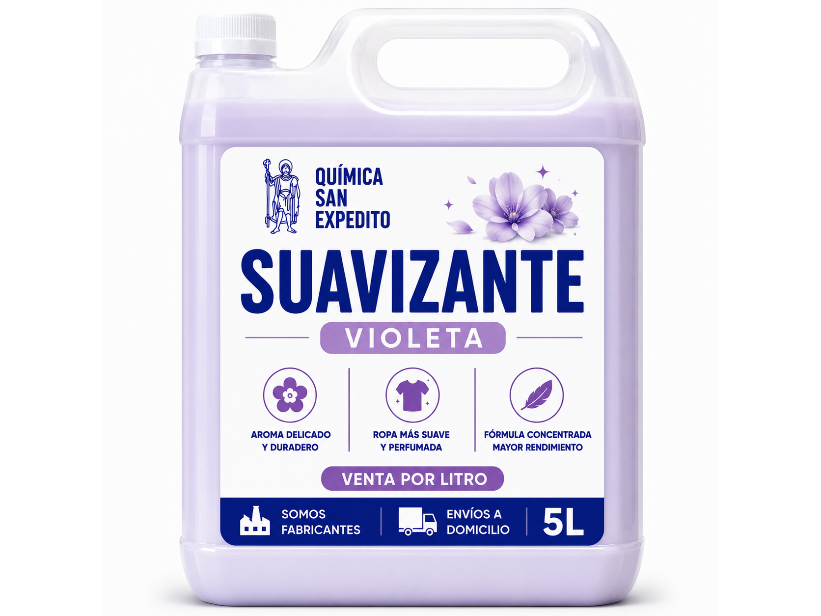 Suavizante violeta
