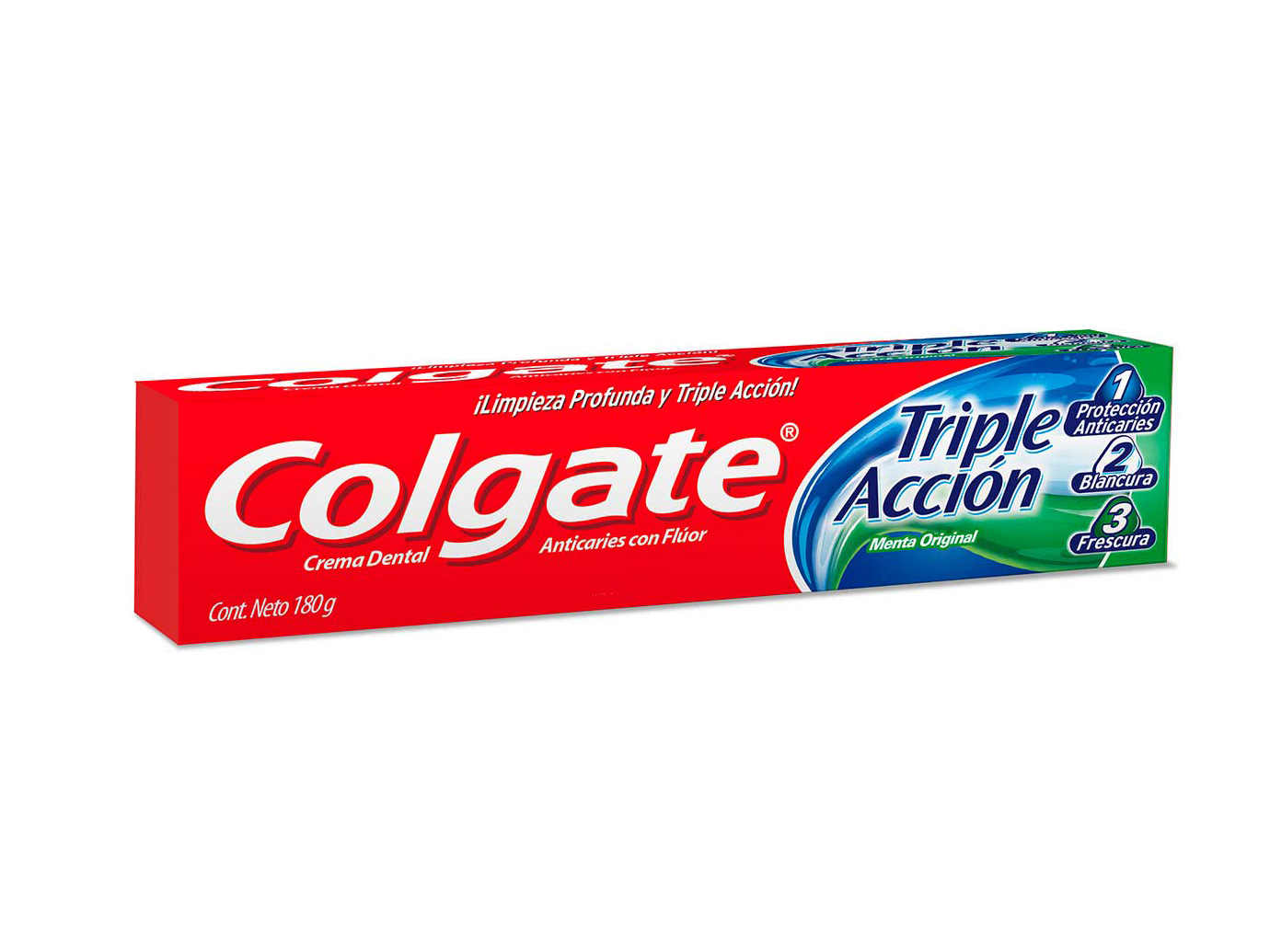 Colgate triple acción 180gr