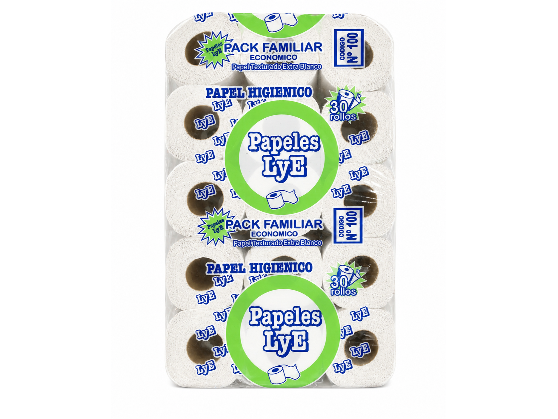Papel higienico LyE cod 100