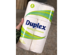 Duplex papel higiénico x6 rollos