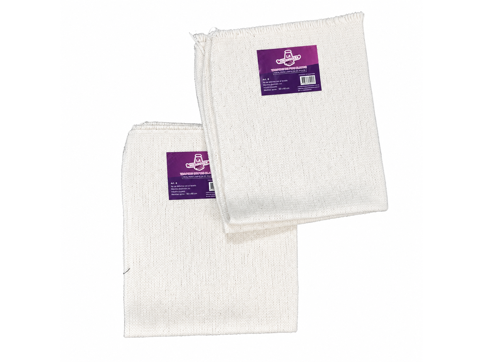 Trapo de piso blanco