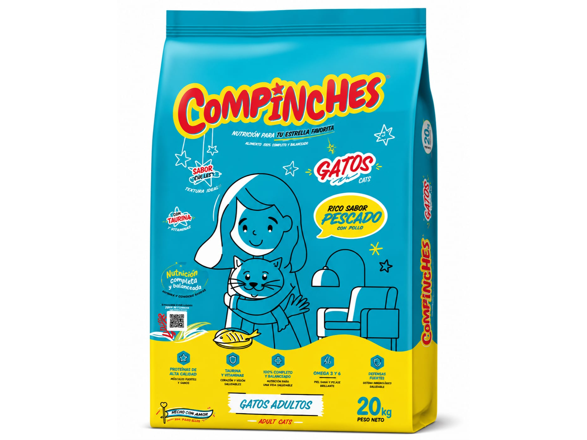 Compinche gato 20 kilos