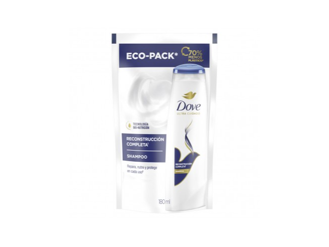 Dove repuesto shampoo 180 ml