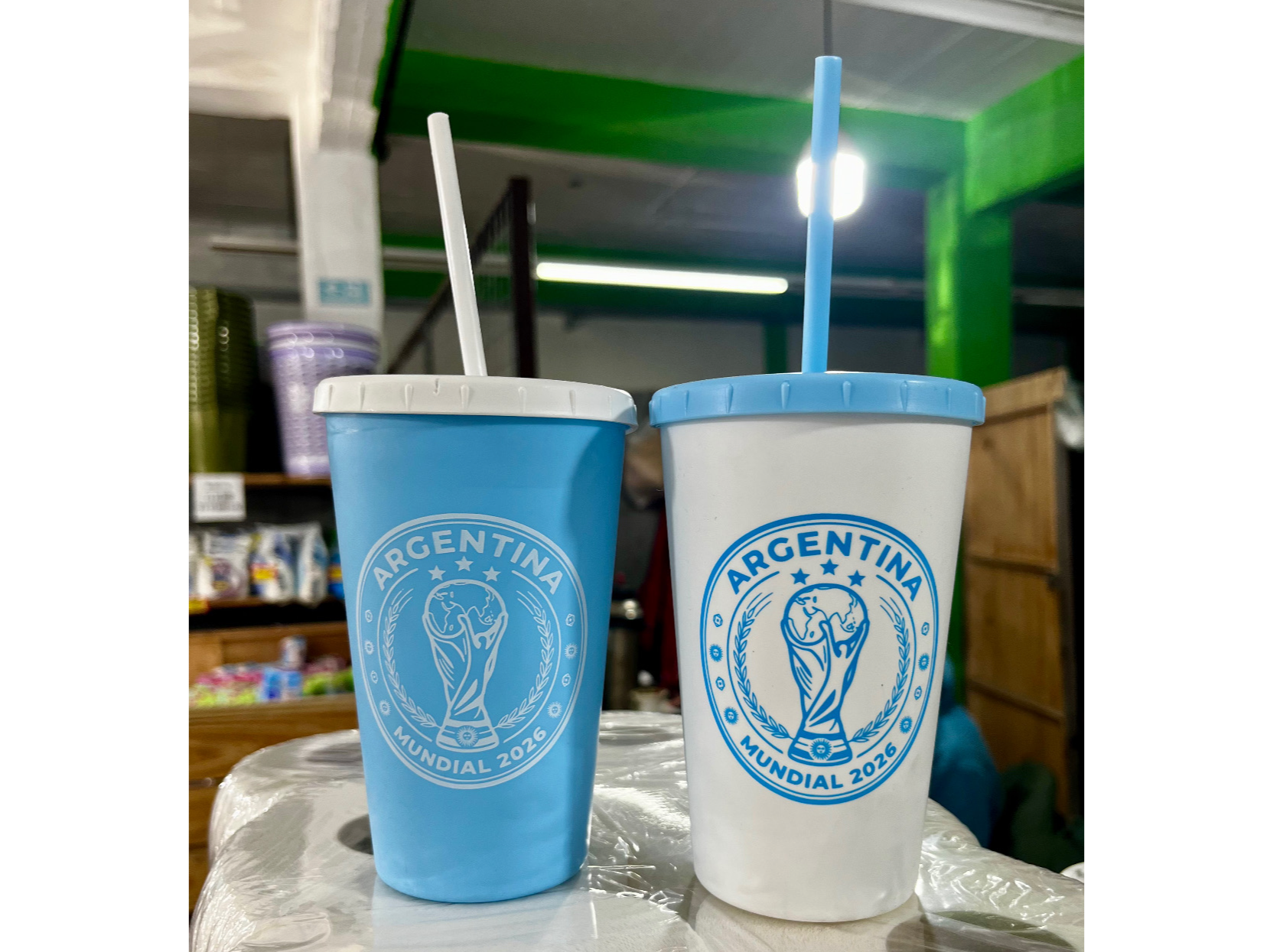 Vaso c/sorbete Argentina