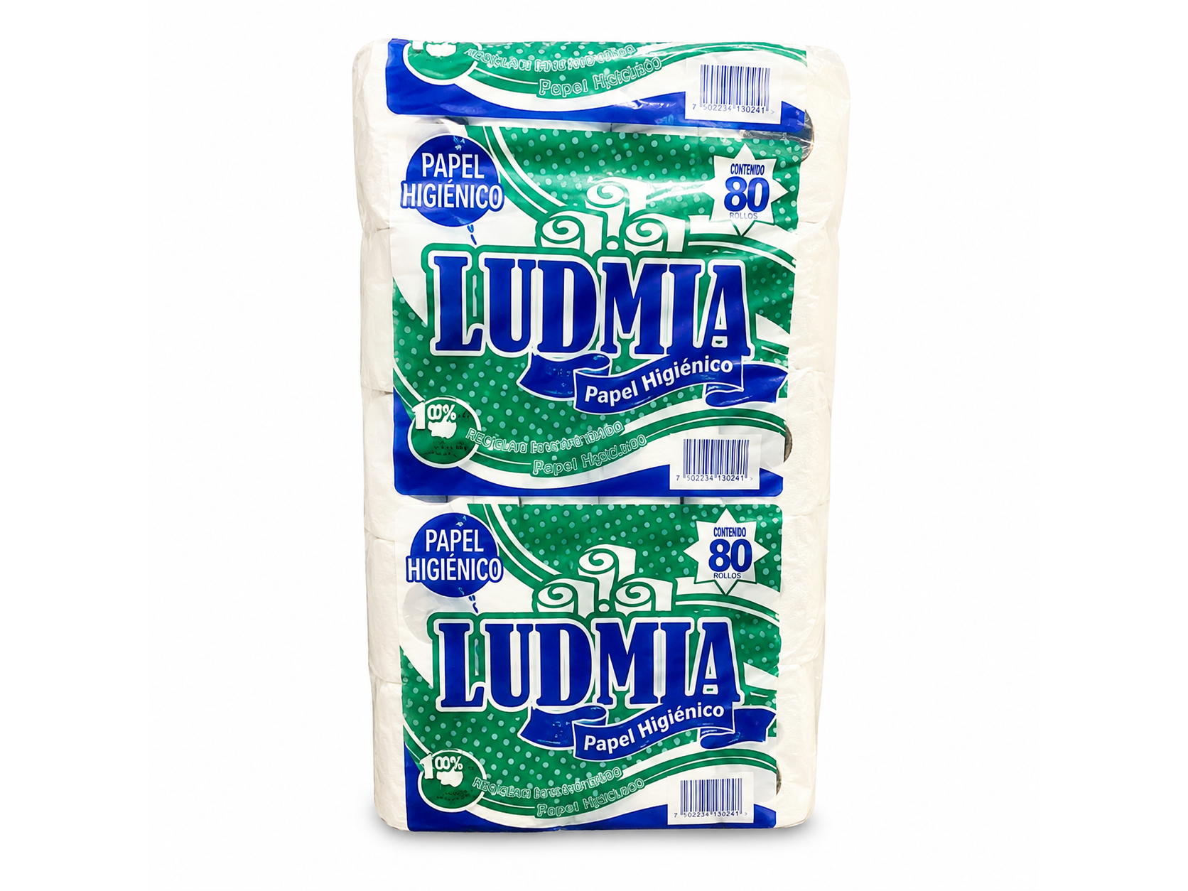 Papel higienico Ludmia cod 80.