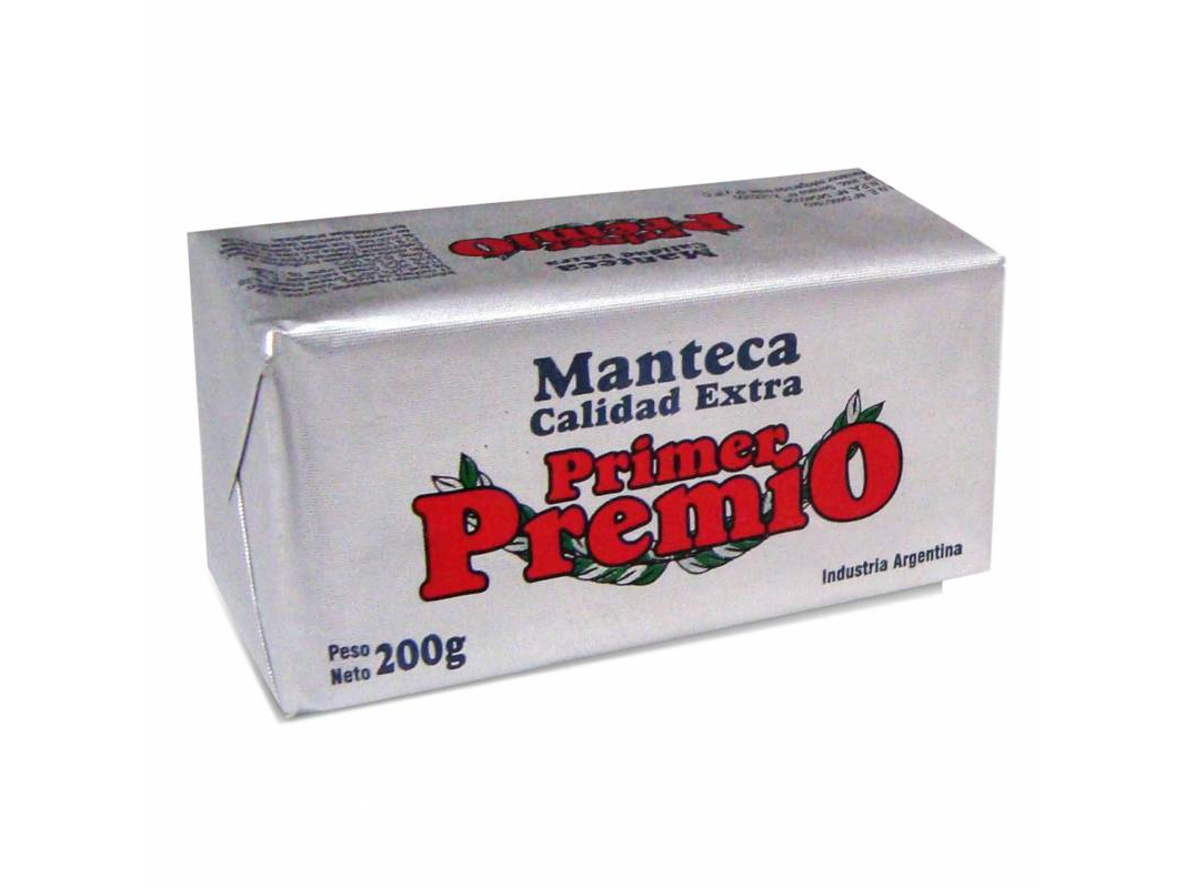 MANTECA X 200 GR PRIMER PREMIO