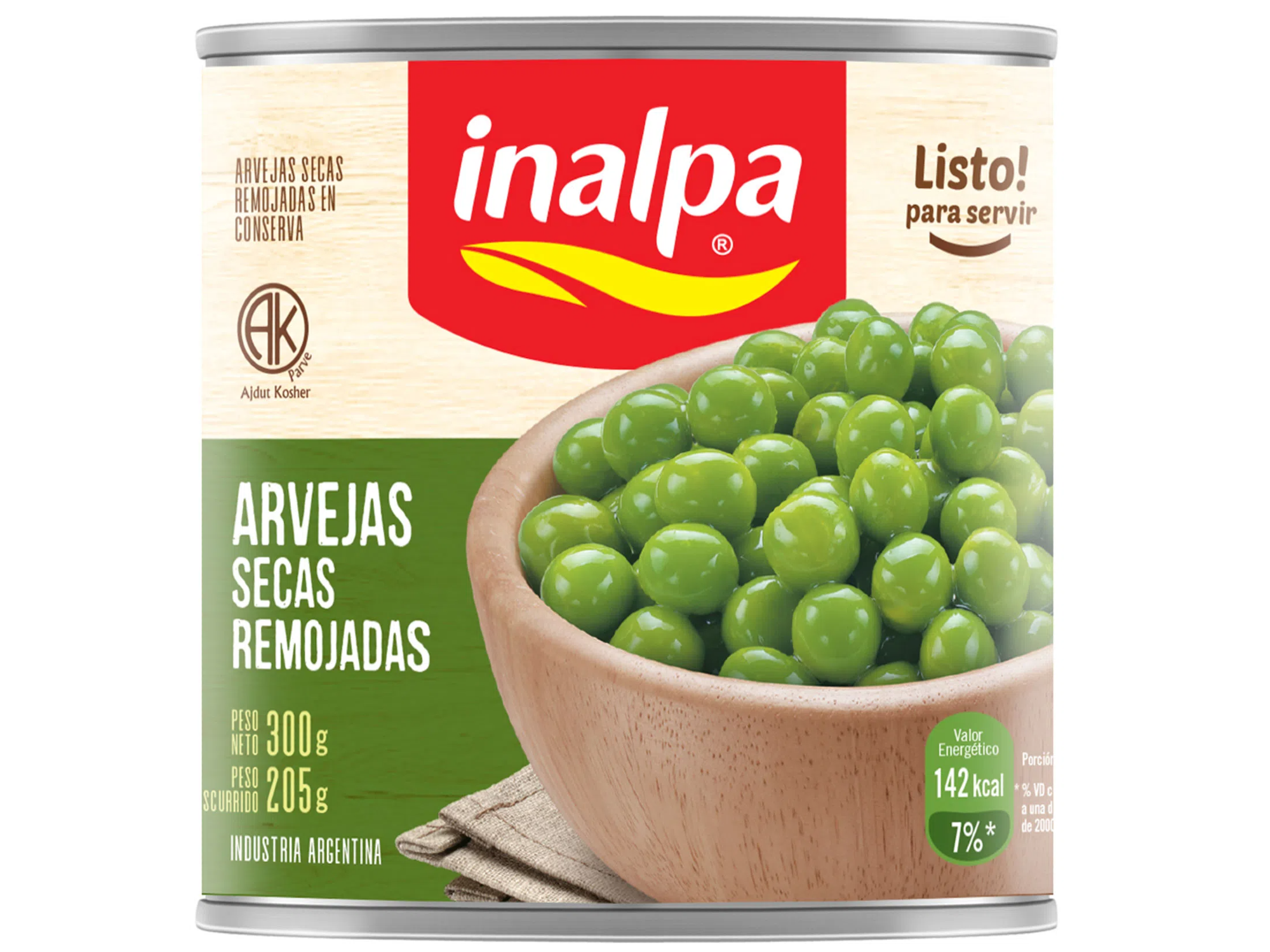 ARVEJAS INALPA X 300 G