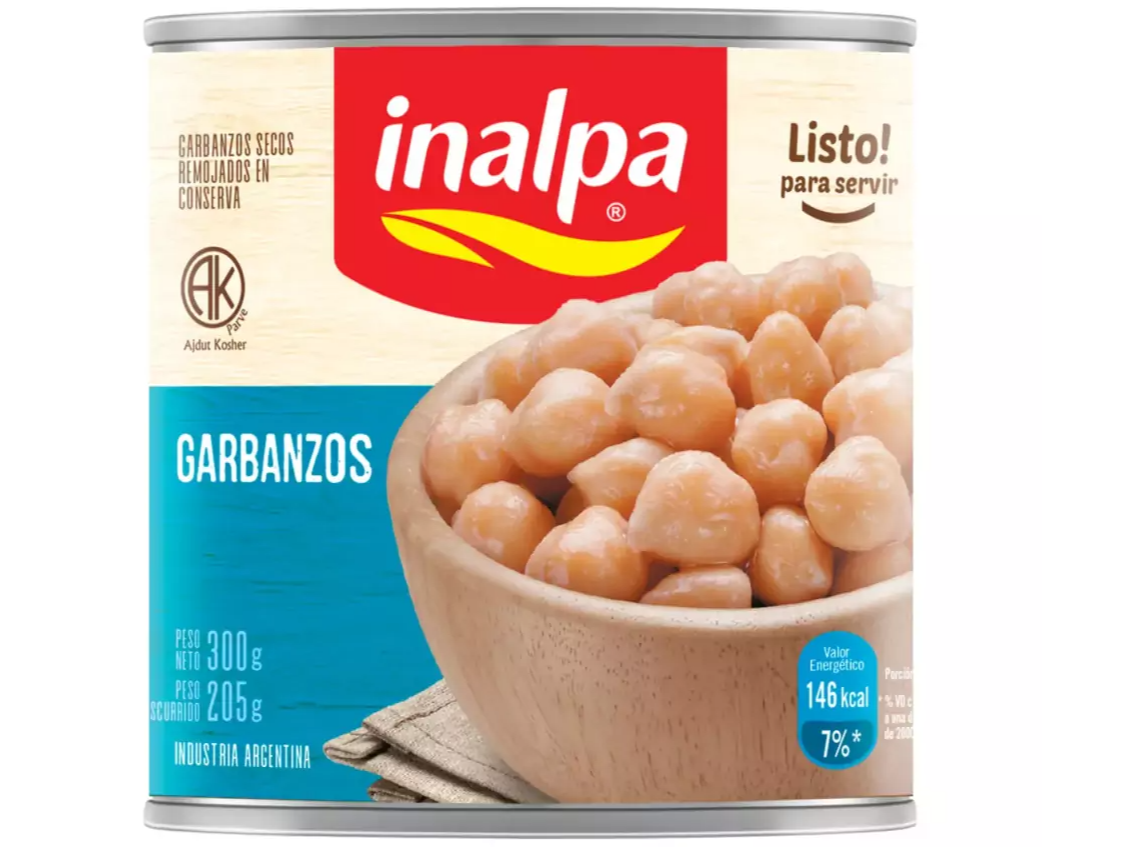 GARBANZOS INALPA X 300 G