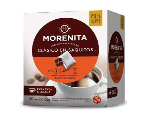 CAFÉ MORENITA INTENSO X 20 SAQUITOS