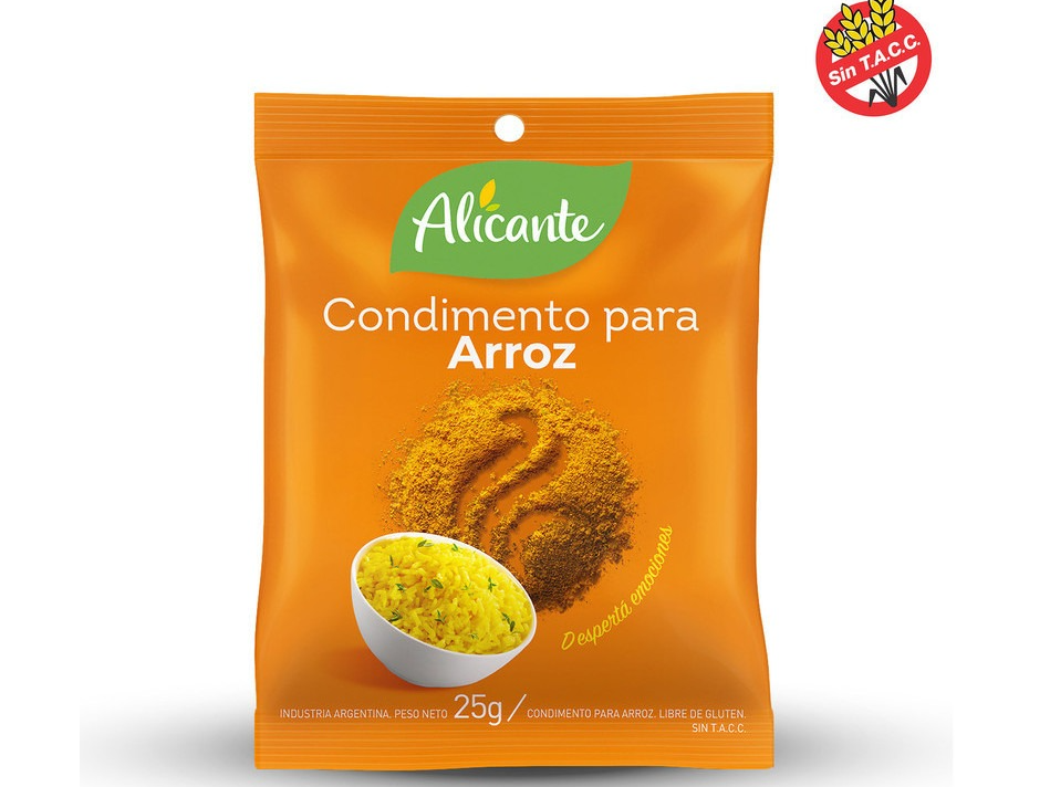 CONDIMENTO PARA ARROZ X 25 G