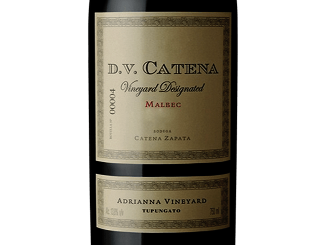 DV CATENA *ADRIANNA VINEYRARD* MALBEC 2022