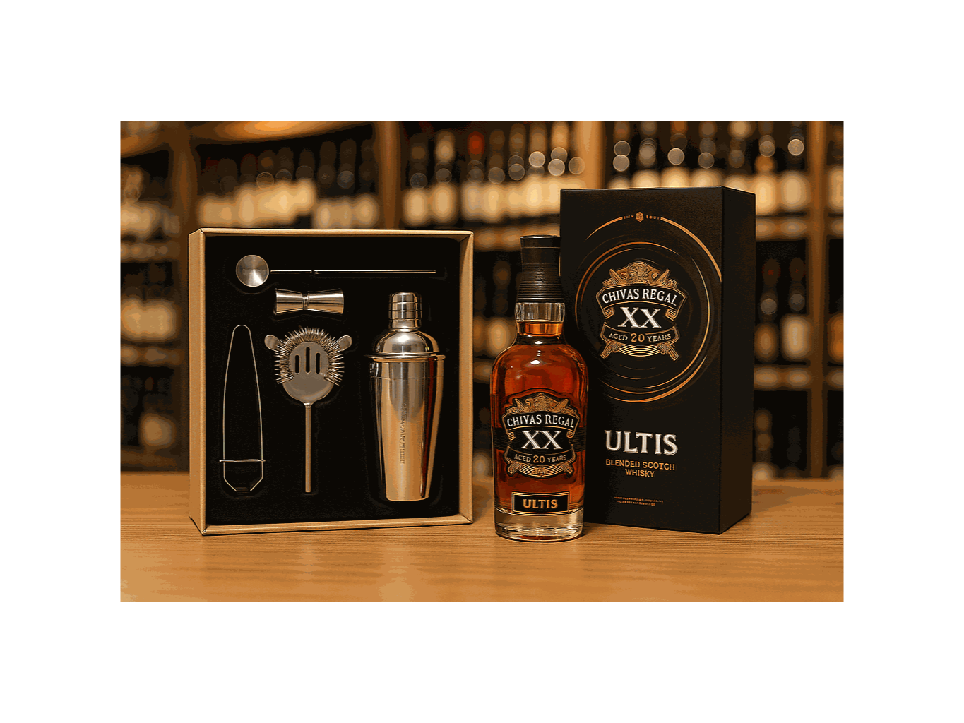 Chivas Regal XX Aged 20 Years - Set de Coctel