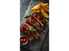 Ribs de cerdo BBQ (comen 2!)