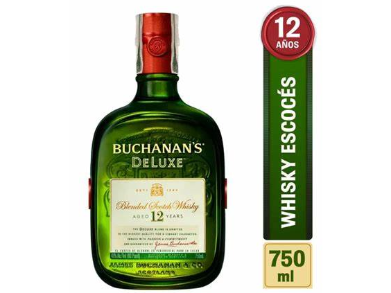 Buchanan's 12 -S/ ESTUCHE