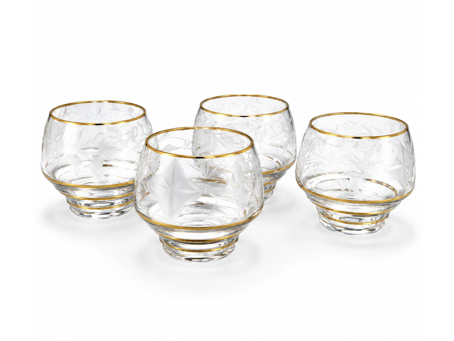 Vasitos de Licor Antiguo X 4