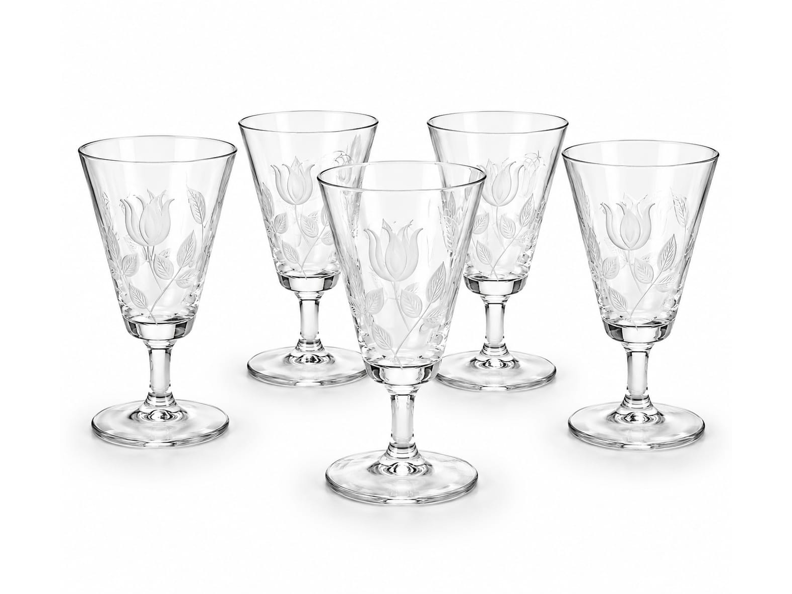 COPA DE VINO ANTIGUO X 9