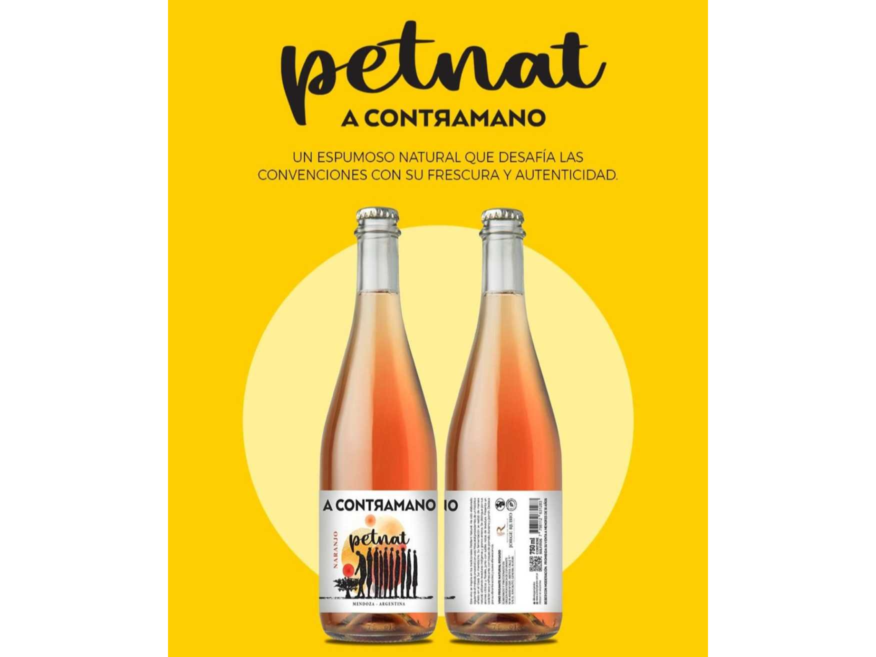 A CONTRAMANO PETNAT - NARANJO