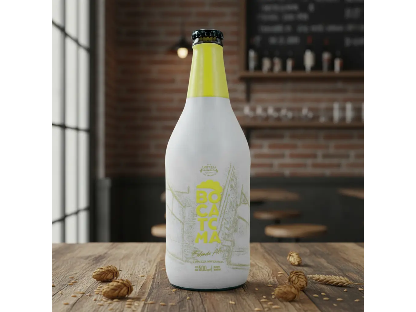 Cerveza Bocatoma Hoppy Ale *500ml *