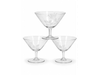 COPA CRISTAL DE POSTRE ANTIGUO X 3
