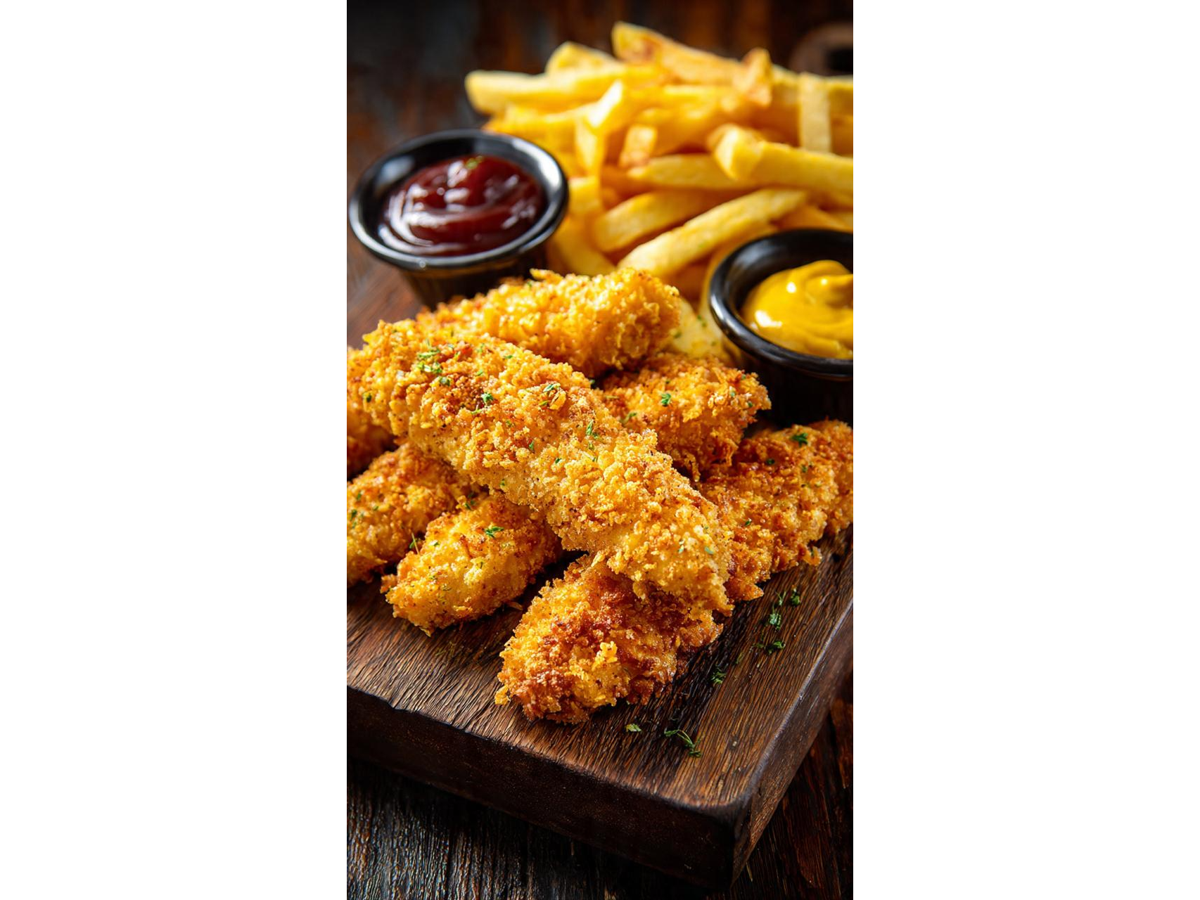 Chicken Tenders + Papas Fritas